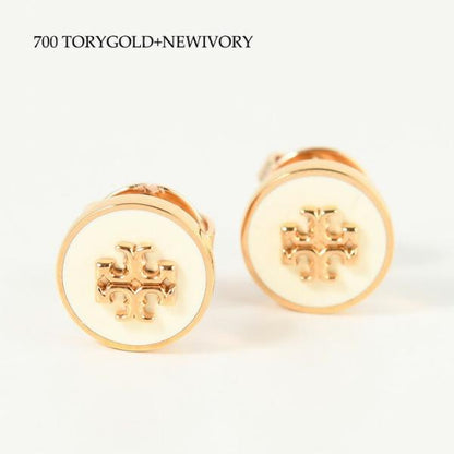 TORY BURCH 키라 에나멜 서클 스터드 피어싱 