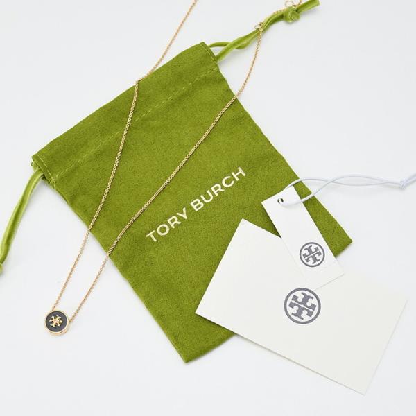 TORY BURCH 키라 에나멜 펜던트 목걸이 