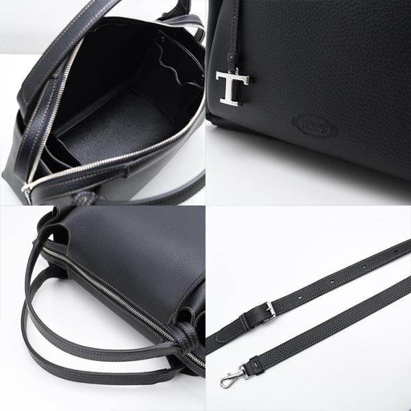 TOD'S レザー バウレット スモール