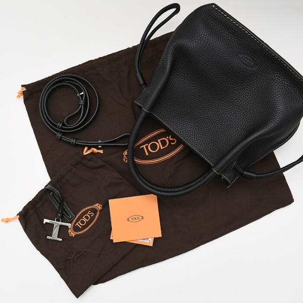 TOD'S レザー バケット バッグ スモール