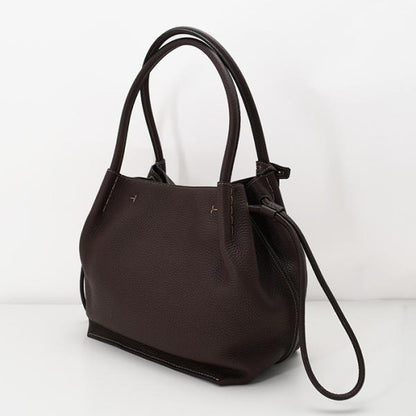 TOD'S トッズ レザー バケット バッグ ミディアム