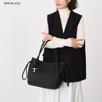 TOD'S トッズ レザー バケット バッグ ミディアム