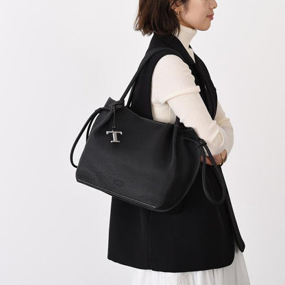 TOD'S トッズ レザー バケット バッグ ミディアム