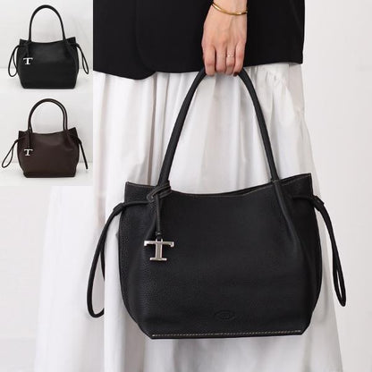 TOD'S トッズ レザー バケット バッグ ミディアム