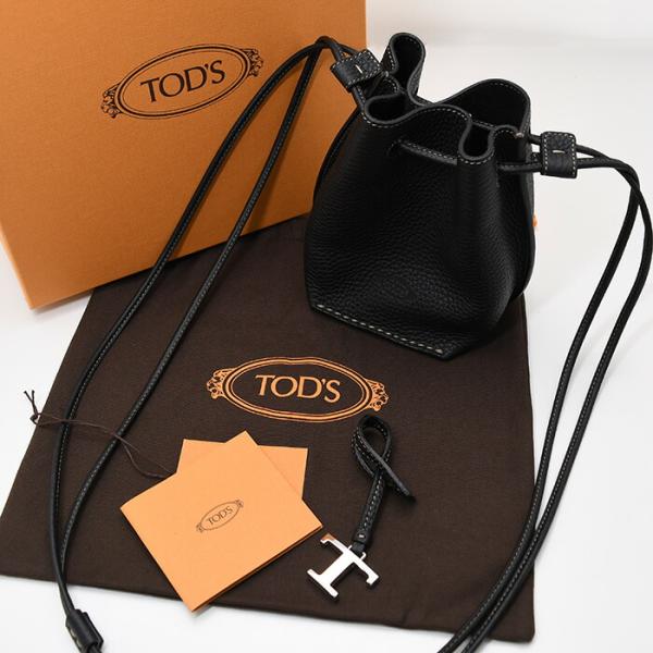 TOD'S トッズ レザー バケット バッグ マイクロ