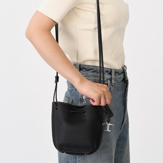 TOD'S トッズ レザー バケット バッグ マイクロ