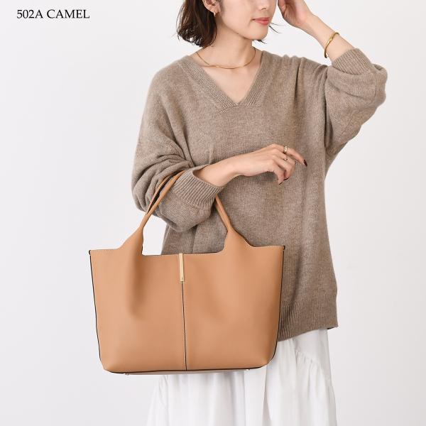 TOD'S トッズ レザー ショッピング バッグ ミディアム-スモール