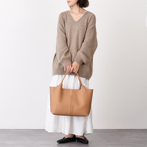 TOD'S トッズ レザー ショッピング バッグ ミディアム-スモール