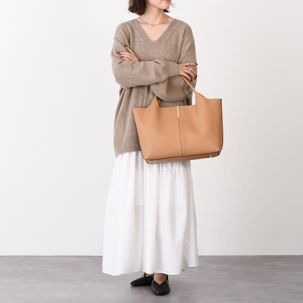 TOD'S トッズ レザー ショッピング バッグ ミディアム-スモール