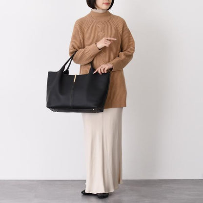 TOD'S 토즈 가죽 쇼핑 토트 백 미디엄 