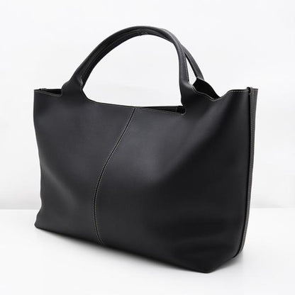 TOD'S 토즈 가죽 쇼핑 토트 백 미디엄 