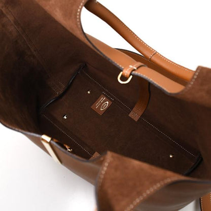 TOD'S トッズ レザー トートショッピング バッグ スモール