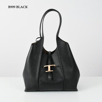 TOD'S T 타임리스 가죽 쇼핑 BAG 스몰 
