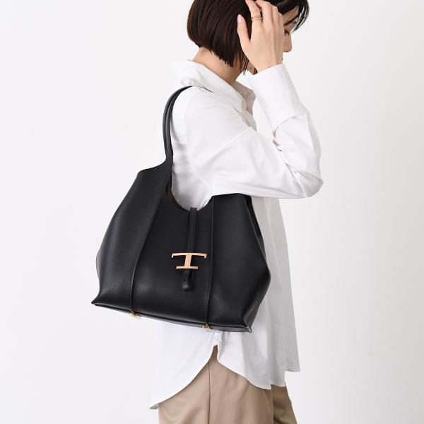 TOD'S T 타임리스 가죽 쇼핑 BAG 스몰 