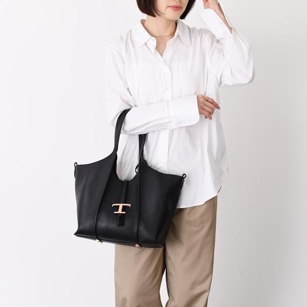 TOD'S T 타임리스 가죽 쇼핑 BAG 스몰 