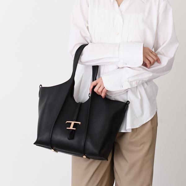 TOD'S T 타임리스 가죽 쇼핑 BAG 스몰 