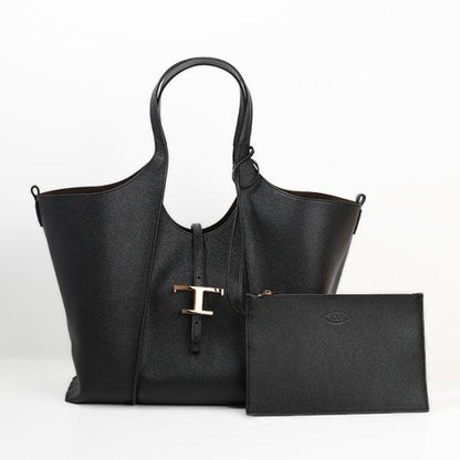 TOD'S Timeless Leather Shopping Bag, Medium 