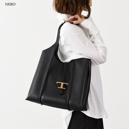 TOD'S Timeless Leather Shopping Bag, Medium 