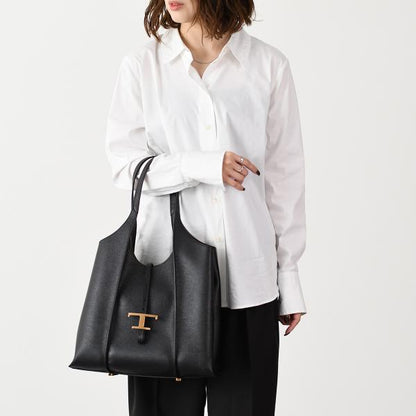 TOD'S Timeless Leather Shopping Bag, Medium 