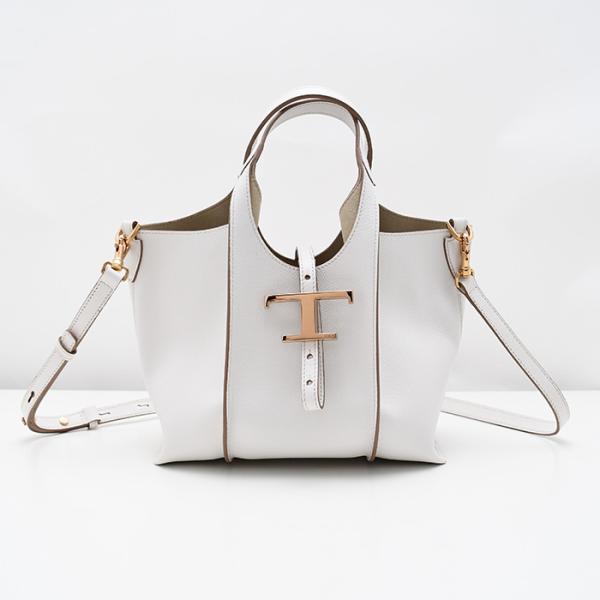 TOD'S T Timeless Leather Shopping Bag Mini 