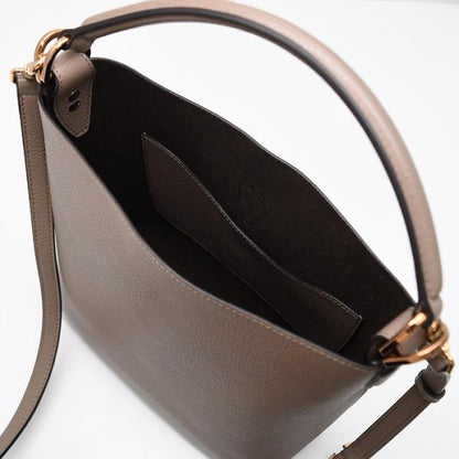 TOD'S トッズ T タイムレス レザー バケット バッグ ミニ