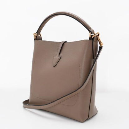 TOD'S トッズ T タイムレス レザー バケット バッグ ミニ