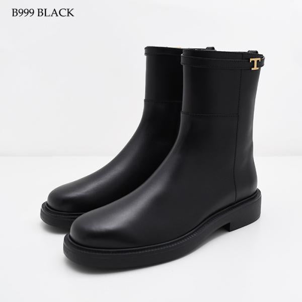 TOD'S 가죽 발목 부츠 