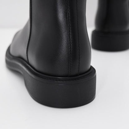 TOD'S 가죽 발목 부츠 