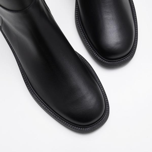 TOD'S 가죽 발목 부츠 