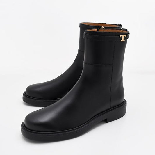 TOD'S レザー アンクルブーツ