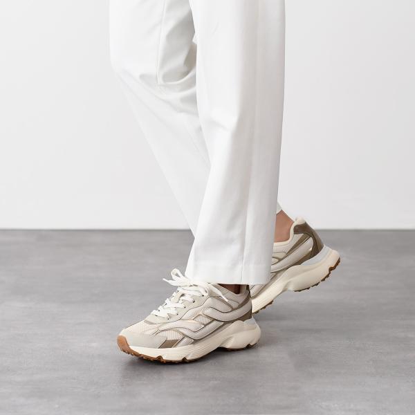 TOD'S レザー＆ファブリック スニーカー