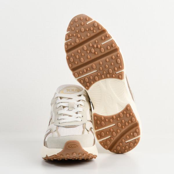 TOD'S レザー＆ファブリック スニーカー