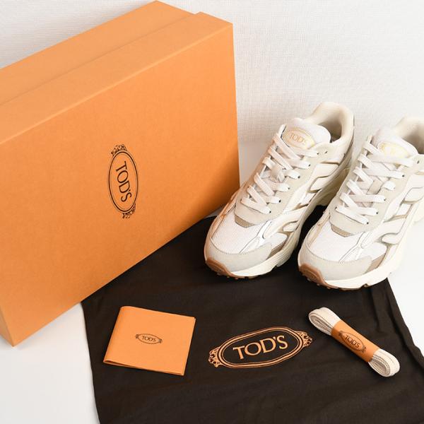 TOD'S レザー＆ファブリック スニーカー