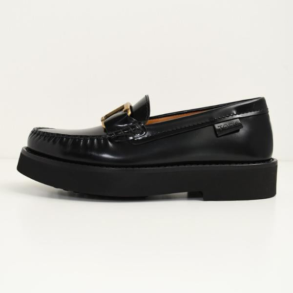 TOD'S トッズ Tタイムレス レザー ローファー