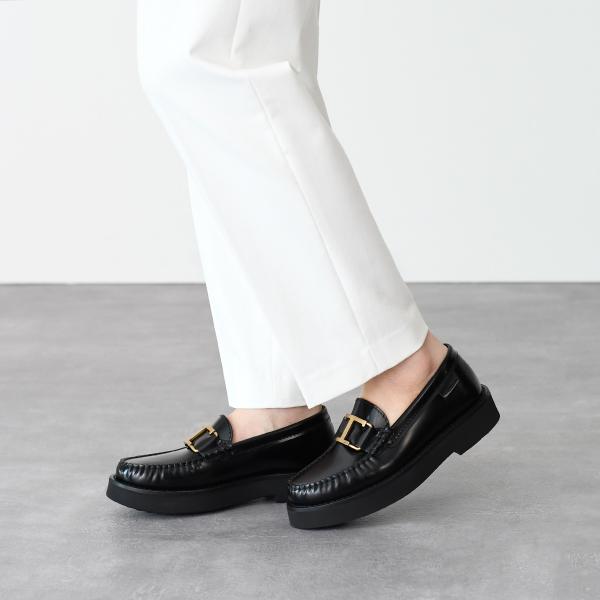 TOD'S トッズ Tタイムレス レザー ローファー