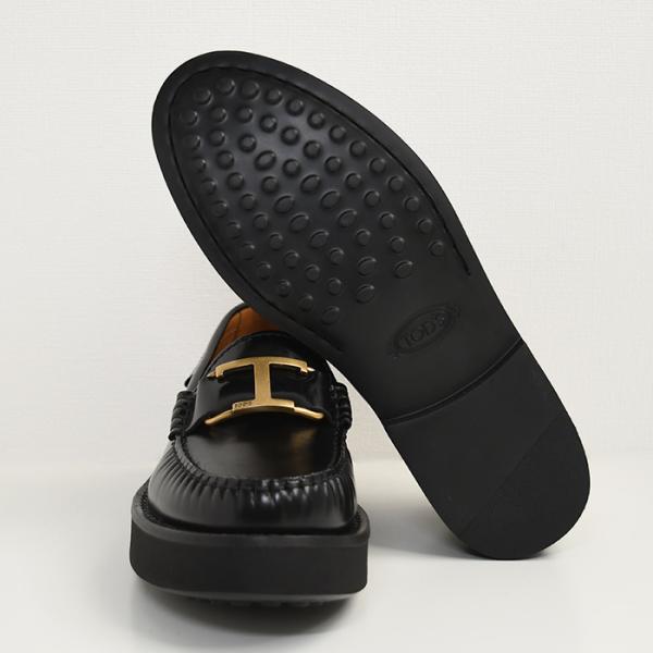 TOD'S トッズ Tタイムレス レザー ローファー