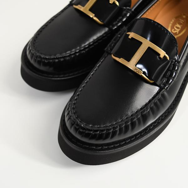 TOD'S トッズ Tタイムレス レザー ローファー
