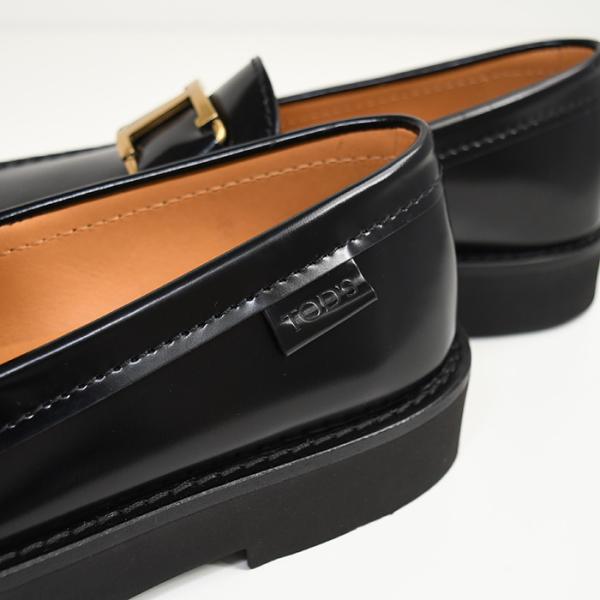 TOD'S トッズ Tタイムレス レザー ローファー