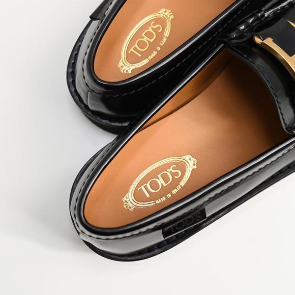 TOD'S トッズ Tタイムレス レザー ローファー