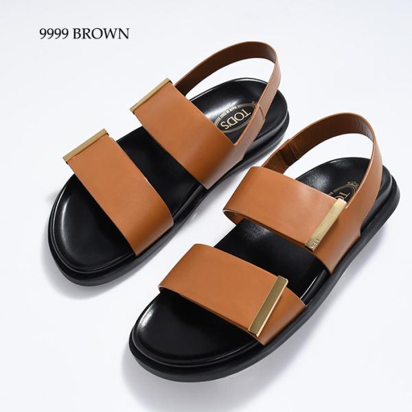 TOD'S レザー サンダル