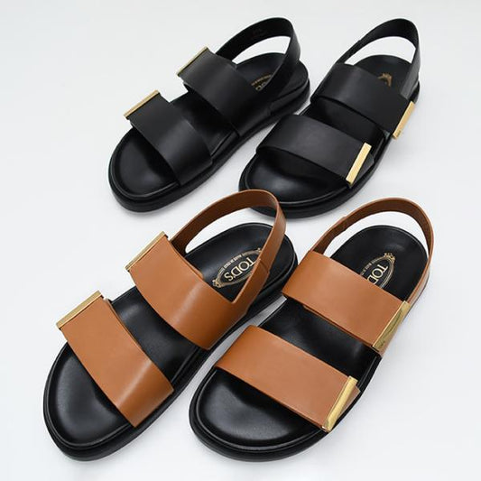TOD'S レザー サンダル