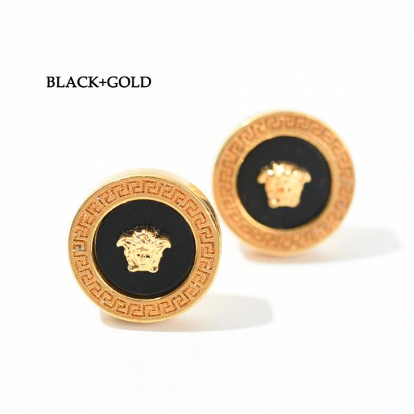 VERSACE エナメル メドゥーサ スタッド ピアス
