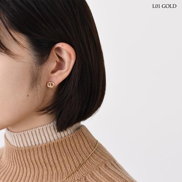 VALENTINO ヴァレンティノ オヴァレット メタル ピアス