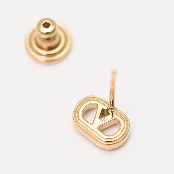 VALENTINO ヴァレンティノ オヴァレット メタル ピアス