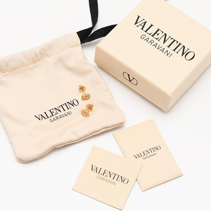 VALENTINO ヴァレンティノ オヴァレット メタル ピアス