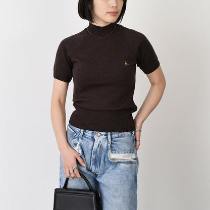Vivienne Westwood BEA turtleneck short sleeve knit 