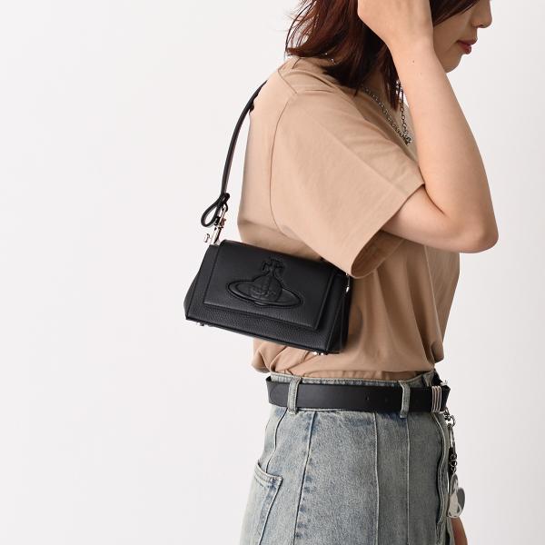 Vivienne Westwood PU GRAIN HAZEL SMALL ハンドバッグ