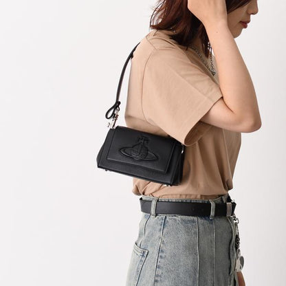 Vivienne Westwood PU GRAIN HAZEL SMALL ハンドバッグ