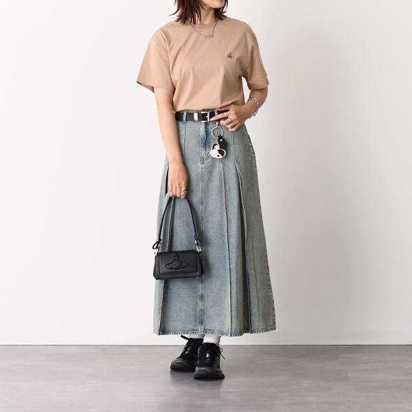 Vivienne Westwood PU GRAIN HAZEL SMALL ハンドバッグ