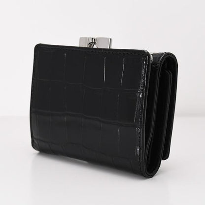 Vivienne Westwood EMBOSS CROC LEATHER 口金三つ折り財布